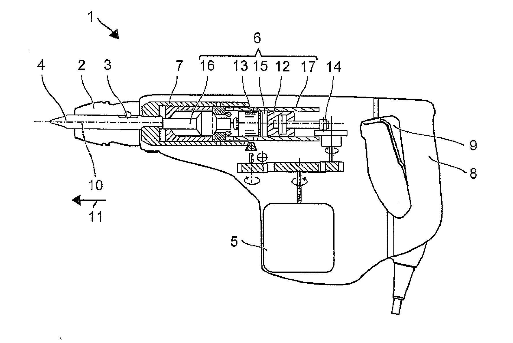 Hand-held power tool