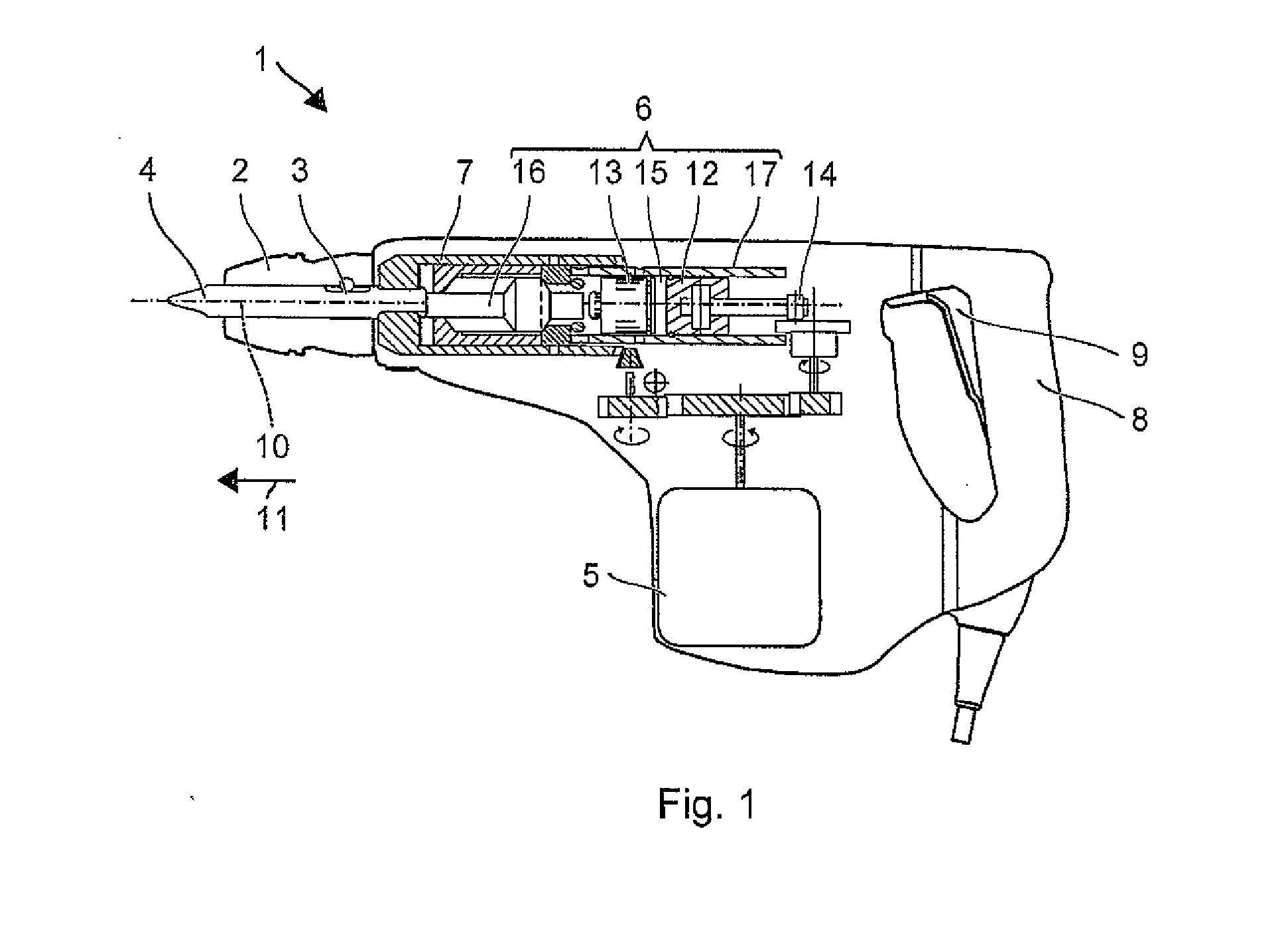 Hand-held power tool