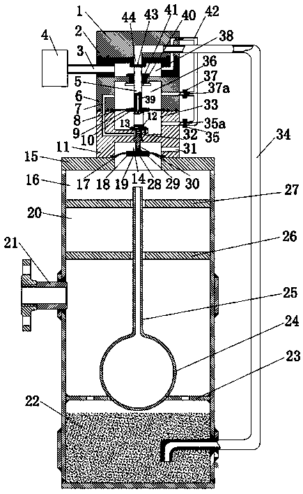 Basement sewage integrated lifting device