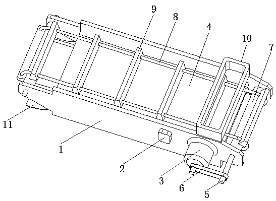 A scraper conveyor with floating coal cleaning device