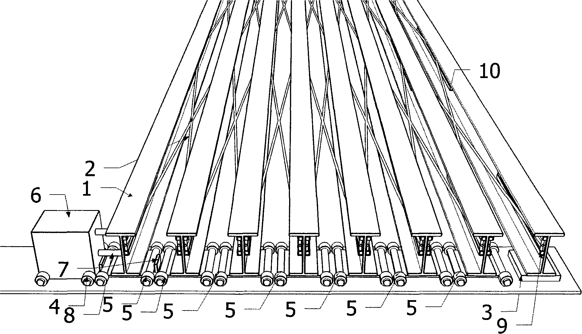 Folding switching house cover