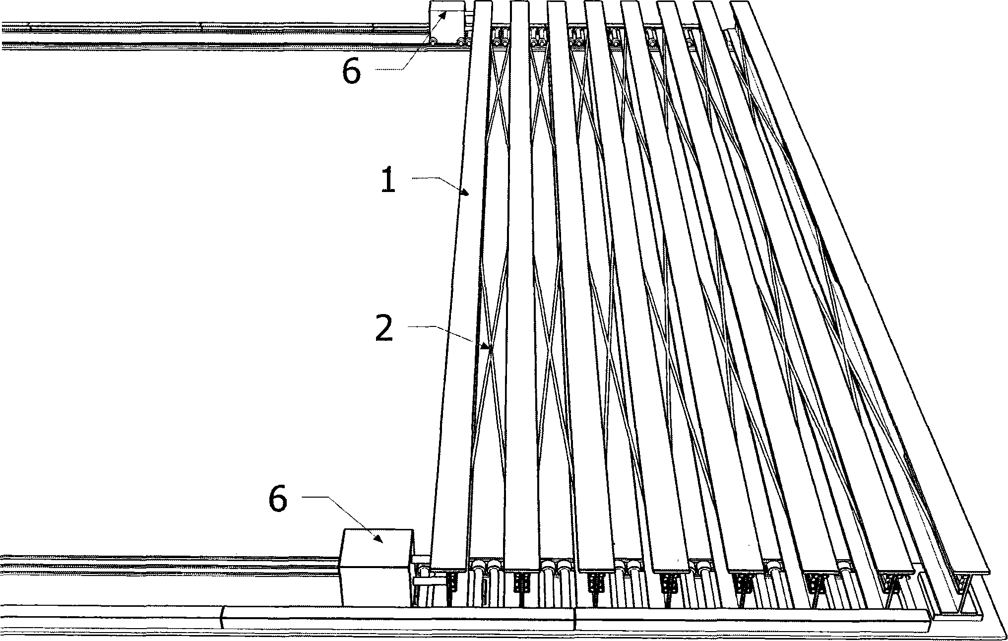 Folding switching house cover