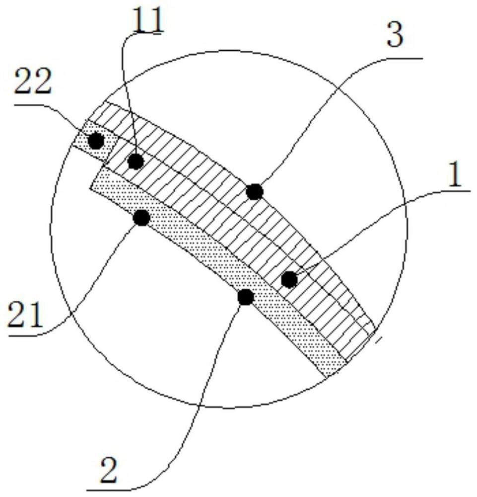 Composite hot melting filter bag and preparation process thereof