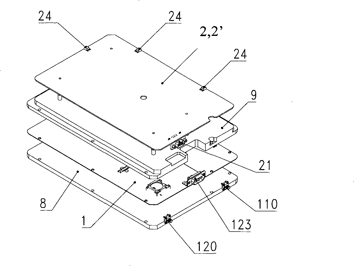 Integrated digital predistortion power amplifier