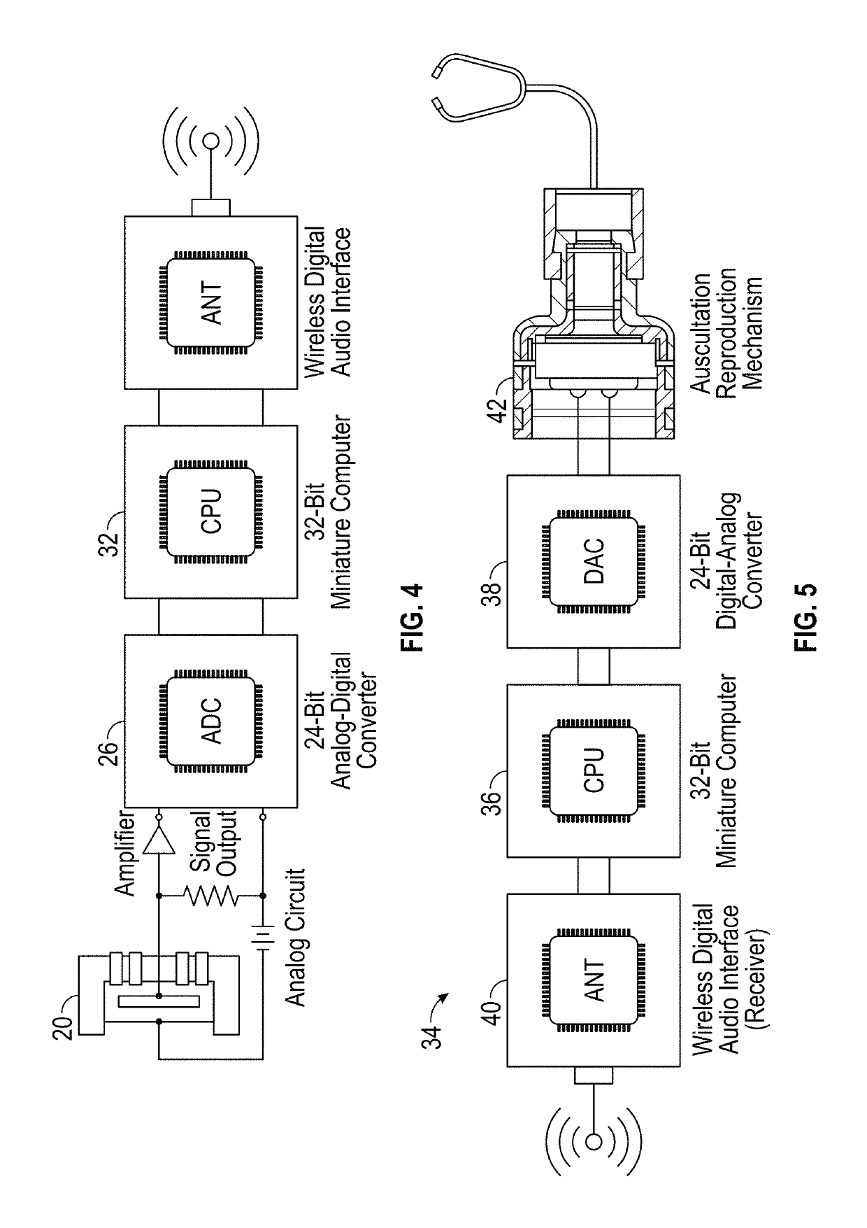 Wireless stethobroadcasting instrument for medical training