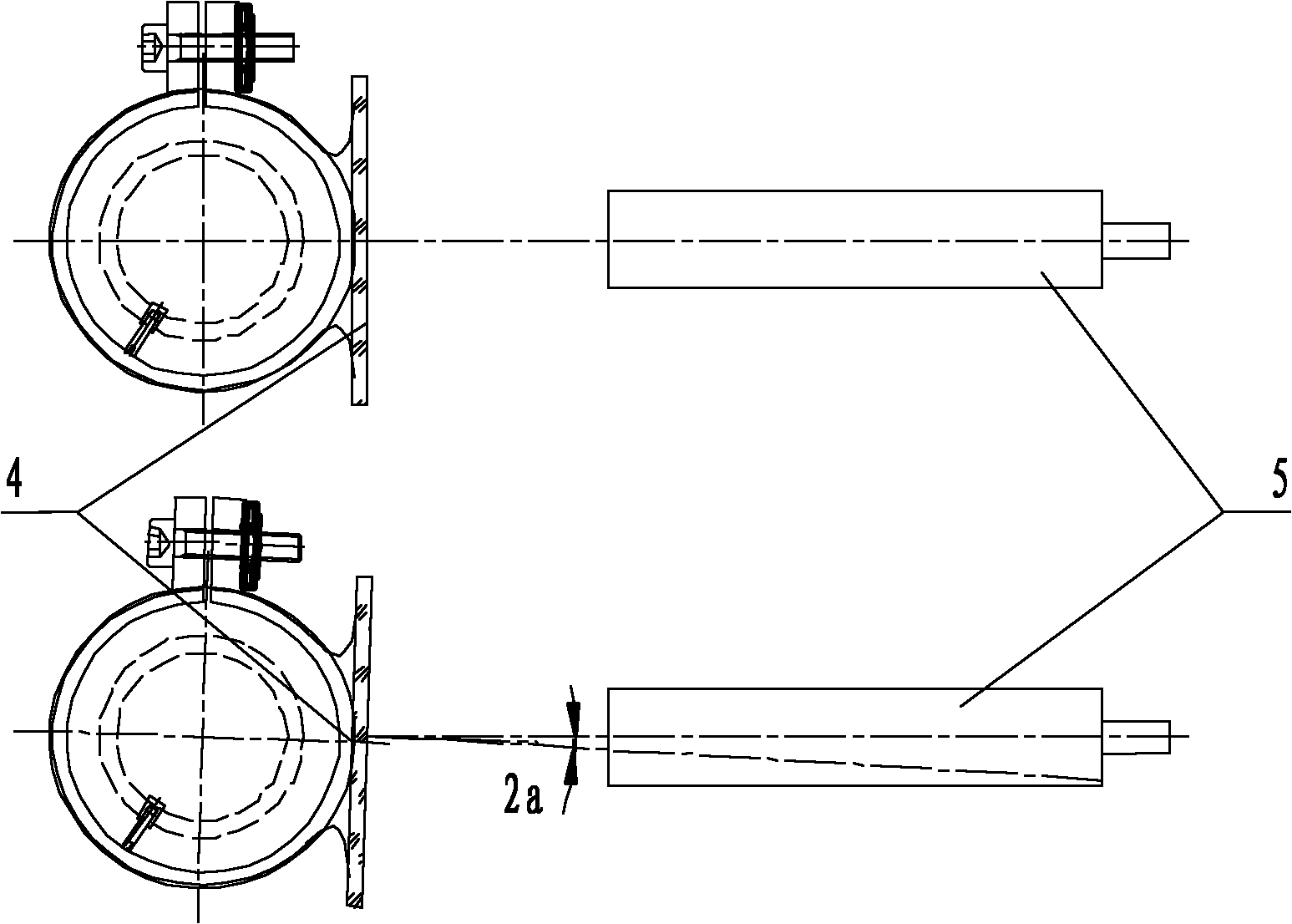 Detection system of feeding precision of revolving body special-shaped curve mechanism and detection method thereof