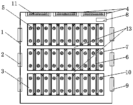 Heat management coupling system of power lithium battery pack