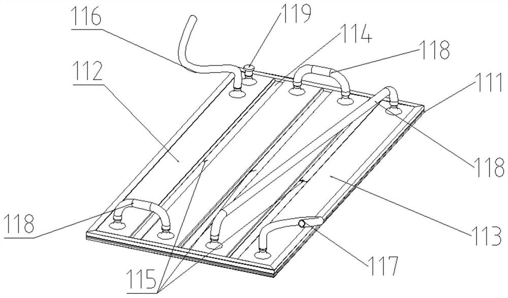 Photovoltaic array liquid cooling system