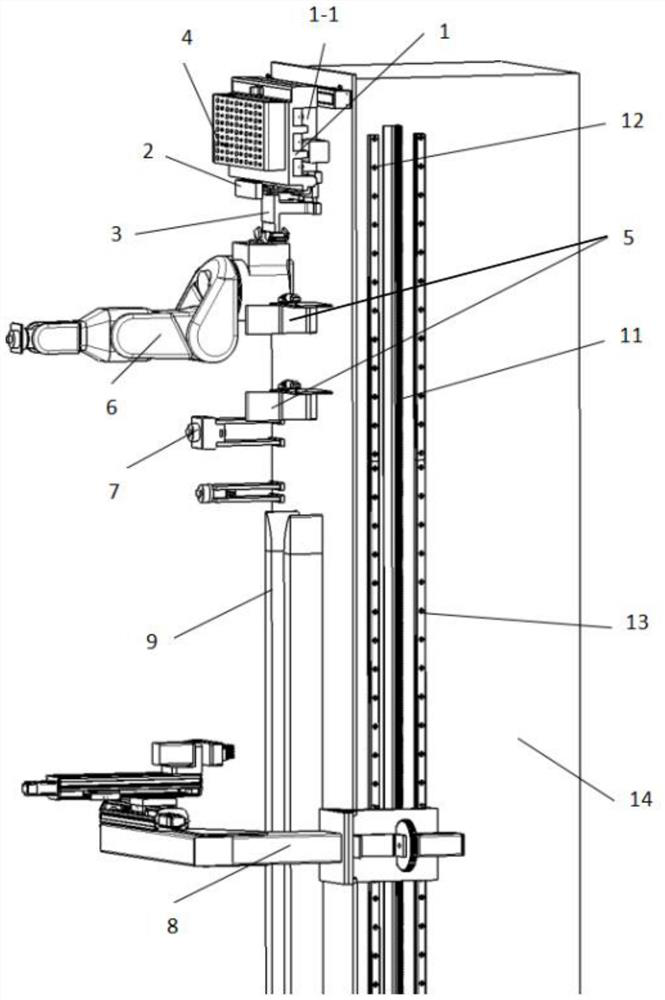 Automatic shearing mechanism for cables of motor train unit