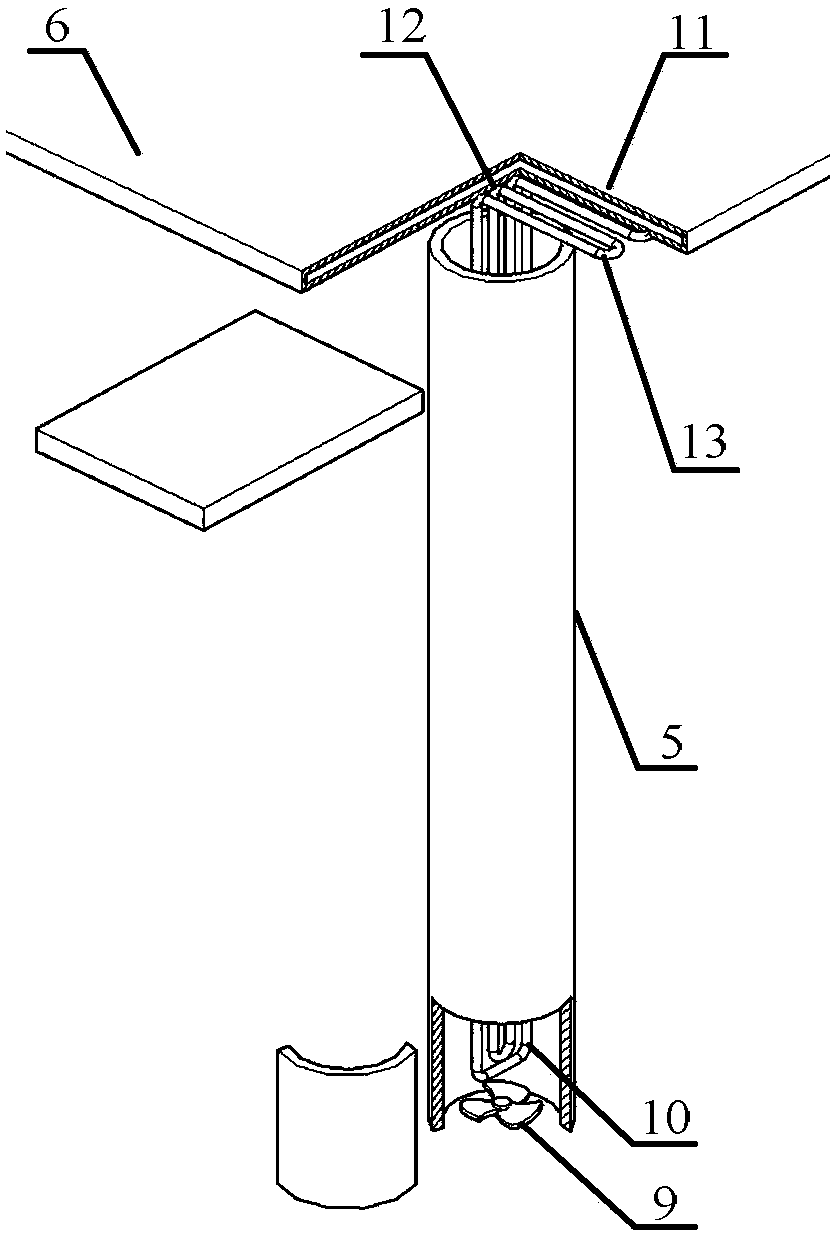 Thermal control system and thermal control method for power station in high and cold region