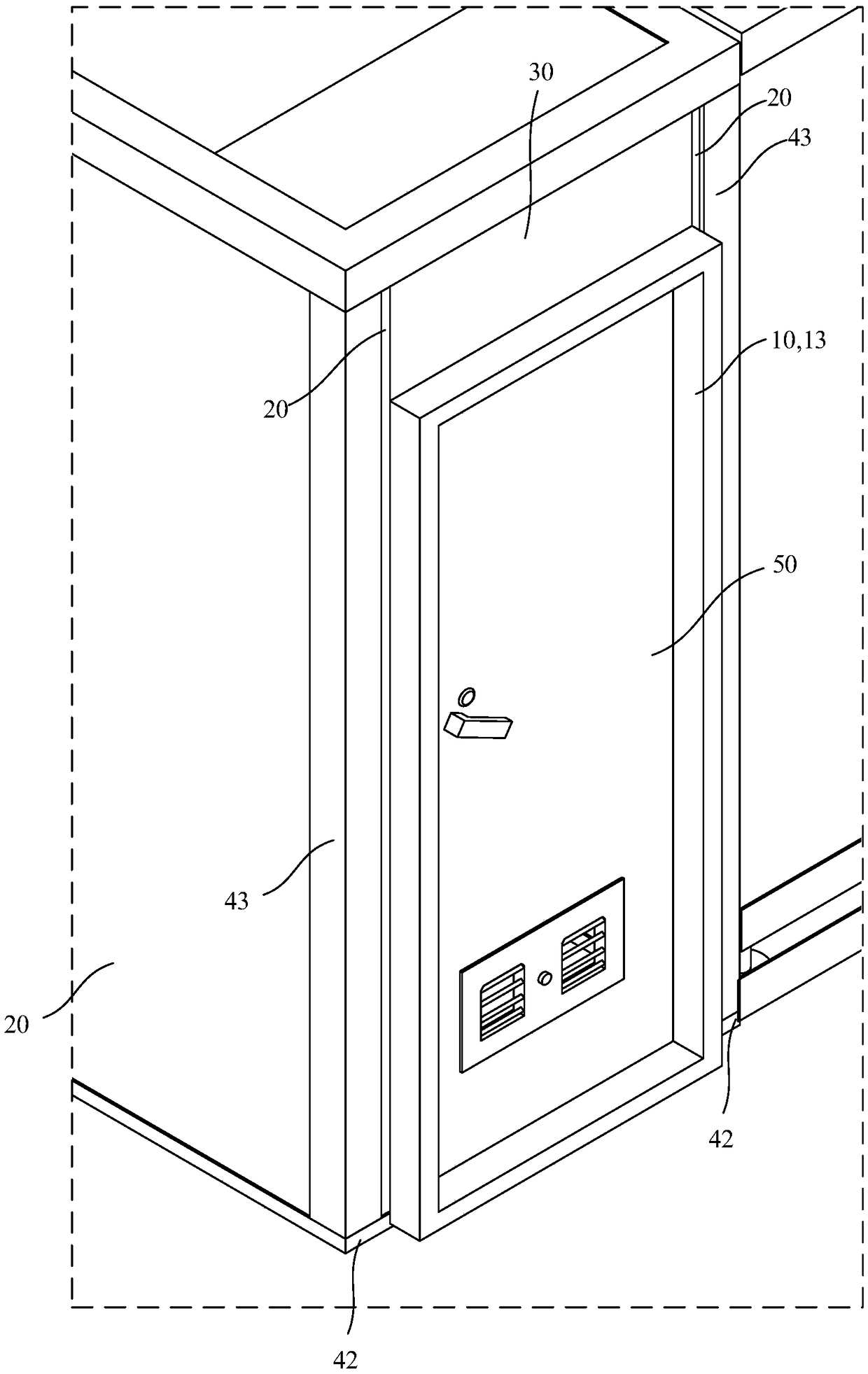 Modular unit compartment