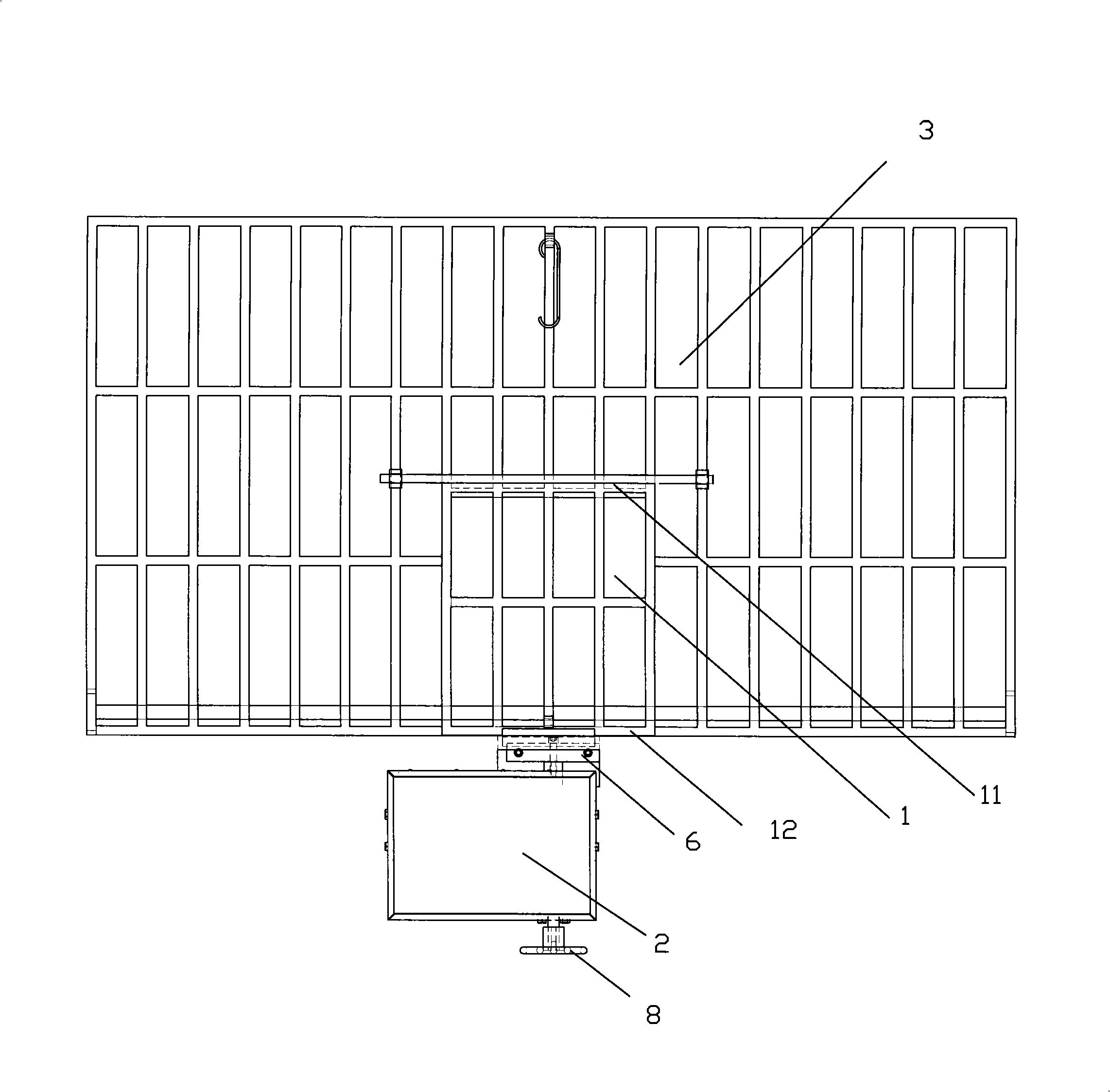 Escaping device from fire disaster