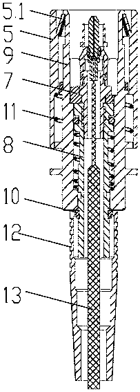 Waterproof type optical fiber connector