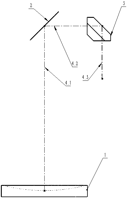 Direct full-erect-image Newton binocular reflective telescope