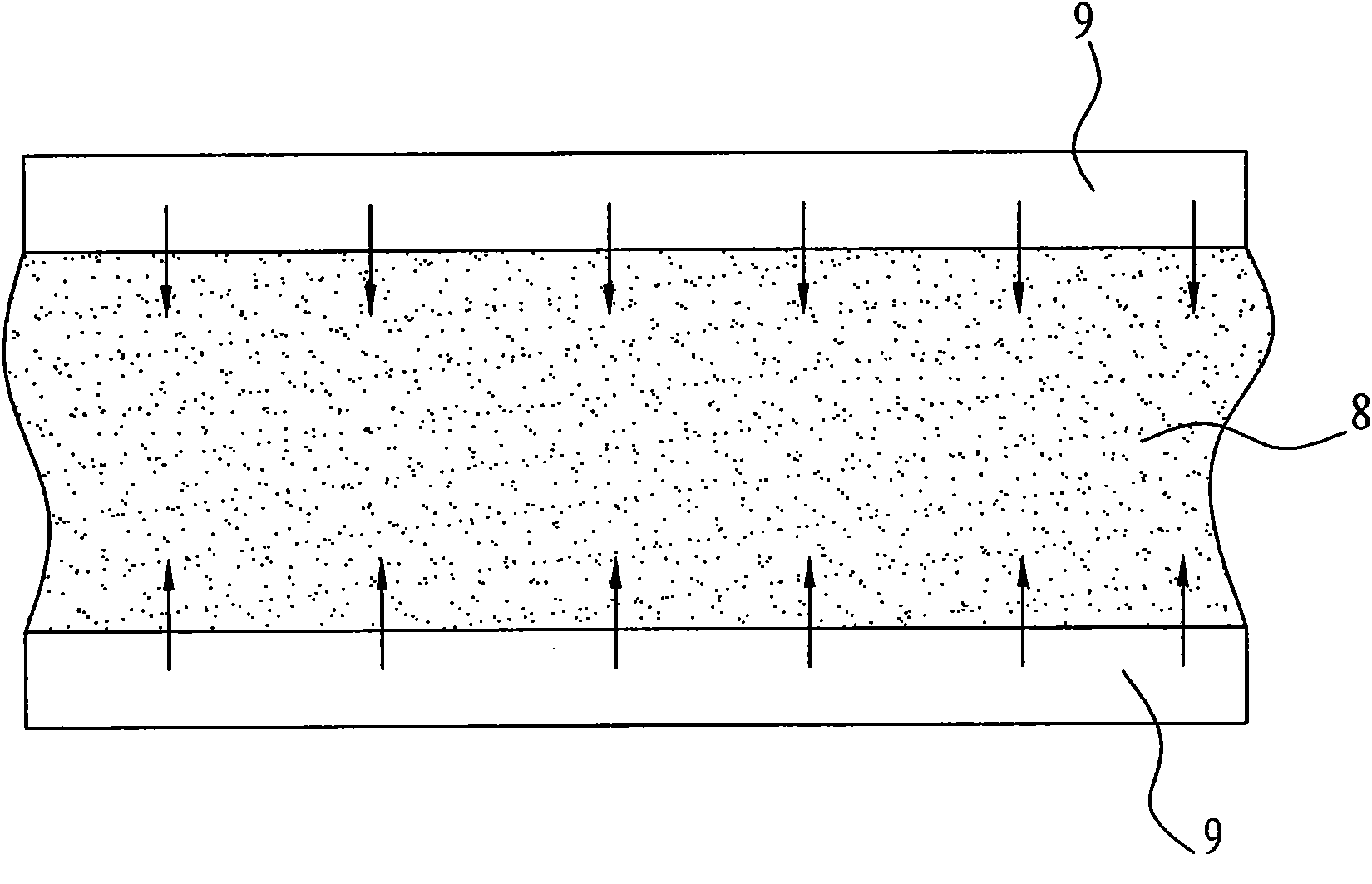 Processing technology for manufacturing board by utilizing crop straws