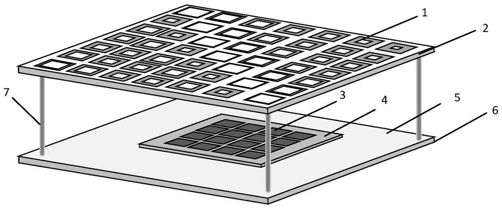 Two-dimensional beam-steering fabry-perot resonator antenna