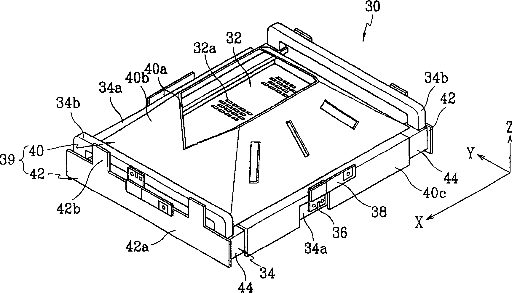 CRT with structure for preventing electron beam from miscontacting of screen caused by geomagnetism