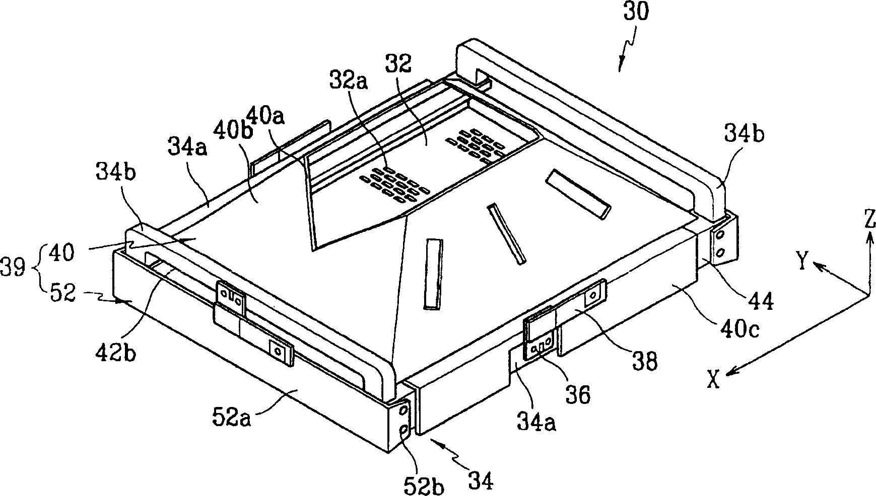 CRT with structure for preventing electron beam from miscontacting of screen caused by geomagnetism