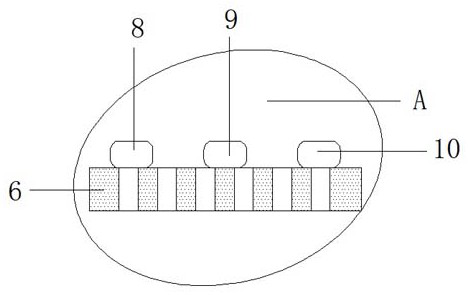 Audible and visual alarm device for elevator