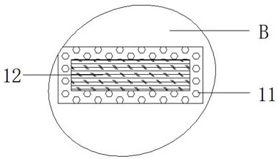 Audible and visual alarm device for elevator