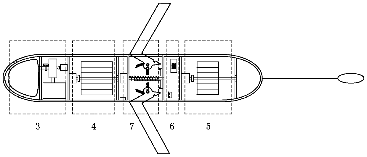 An air-dropped underwater glider based on electromagnetic wings