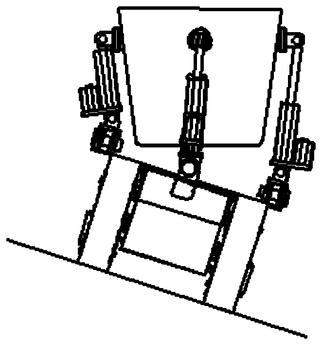 Mountain orchard conveying machine and self-balancing object carrying table thereof