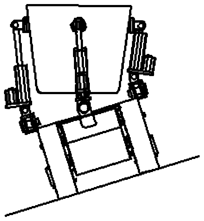 Mountain orchard conveying machine and self-balancing object carrying table thereof