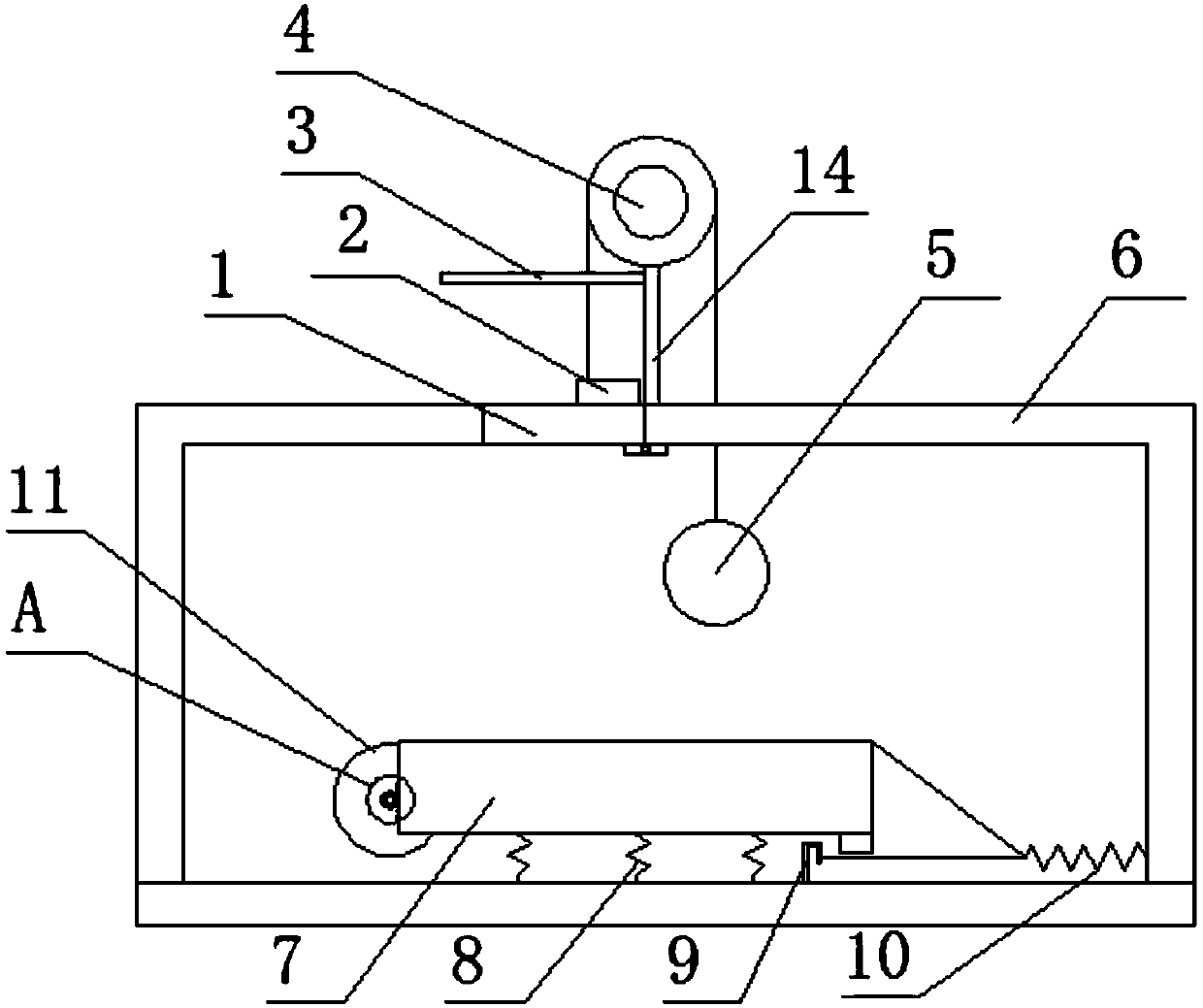 A finished poultry grabbing device with automatic identification function