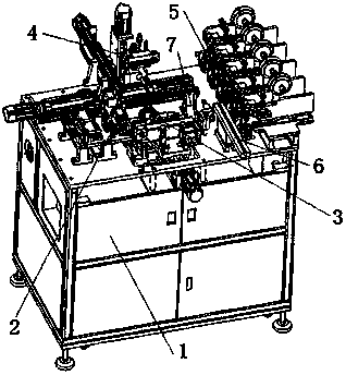 Winding machine of transformer