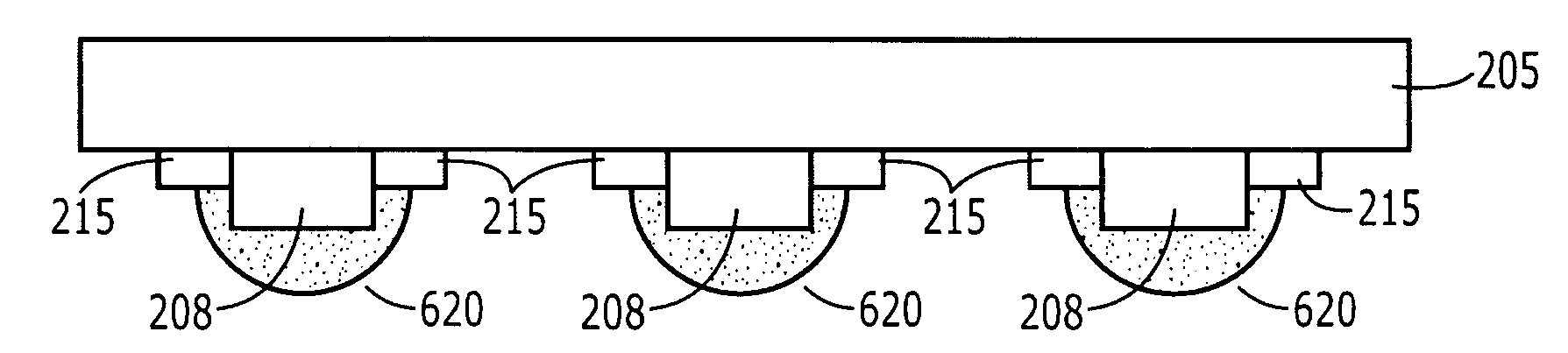 Methods of forming packaged semiconductor light emitting devices having multiple optical elements by compression molding