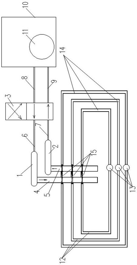 Open and close underground pipe sub-catchment and its control method