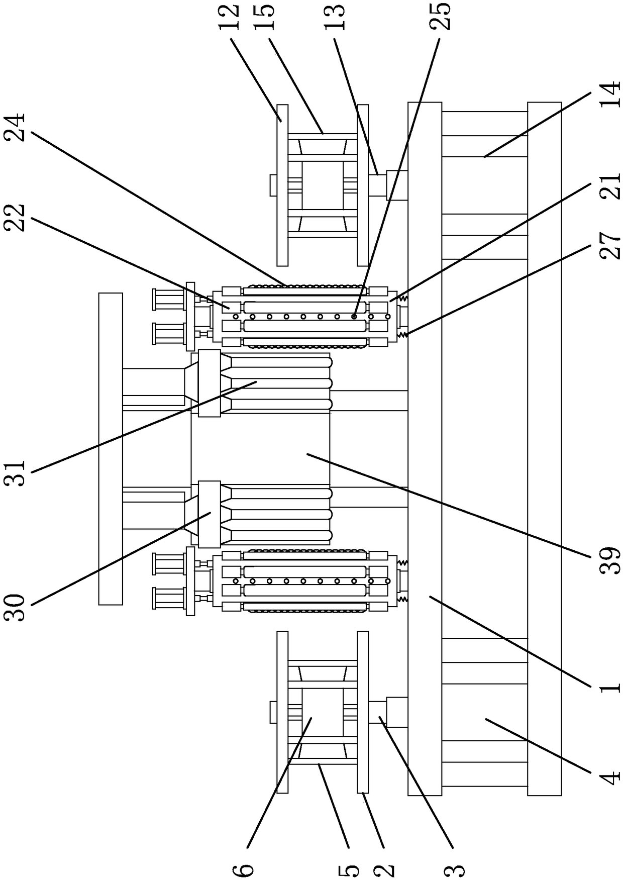 Air yarn covering machine