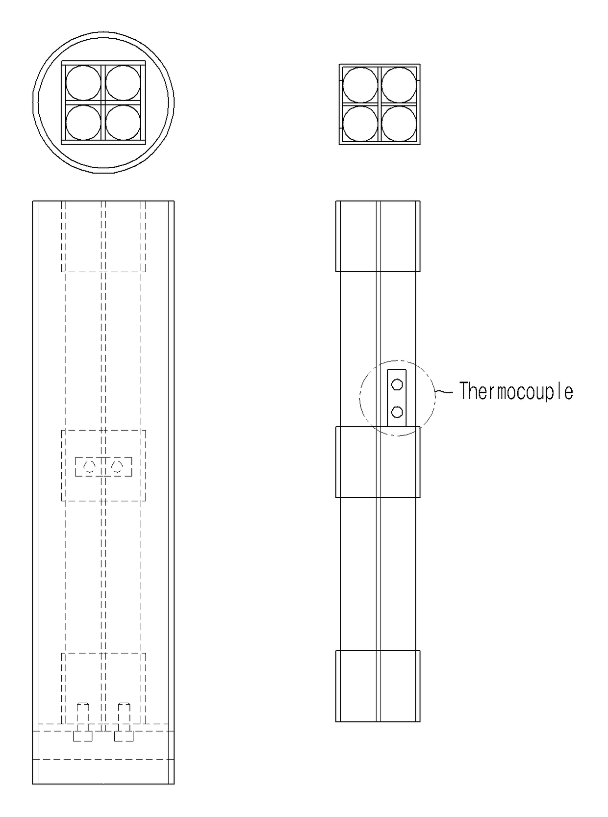 Storage container for spent nuclear fuel