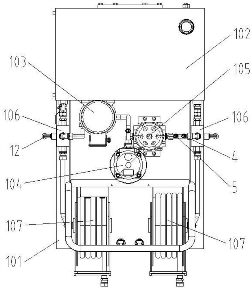 Online mobile intelligent oil detection and purification device