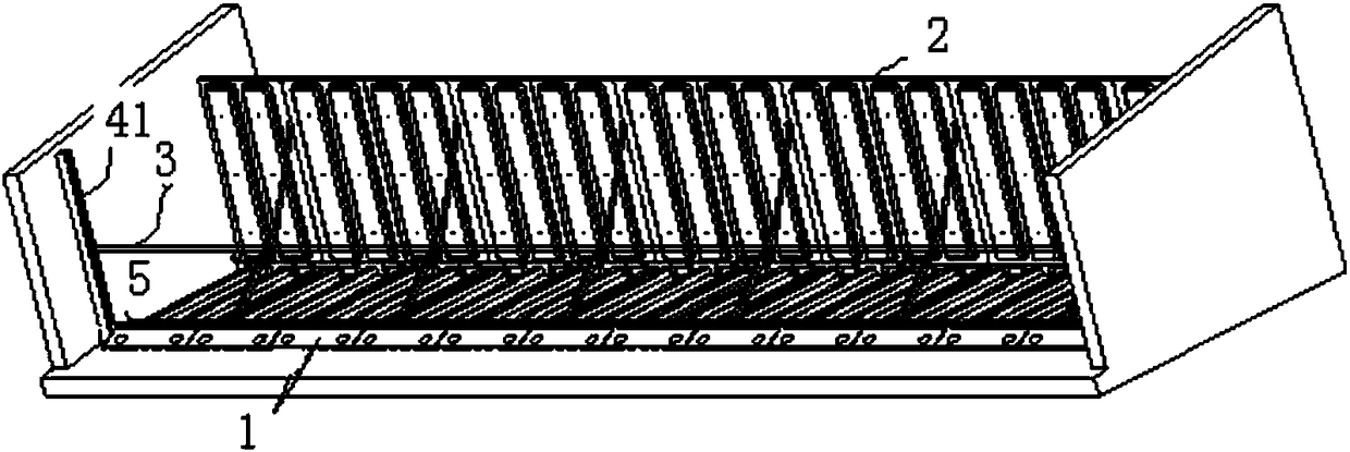 Large-span anti-vehicle water blocking device