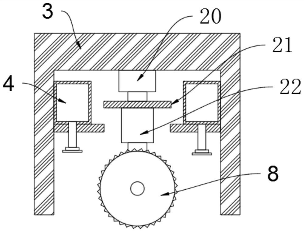 Plate cutting device