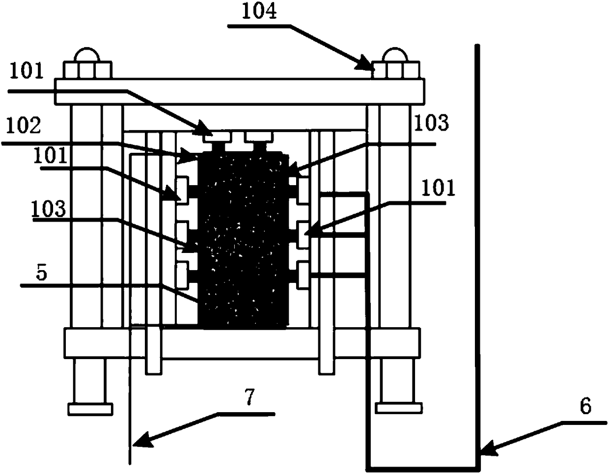 A method and system for testing thermophysical parameters of rocks under high temperature and high pressure