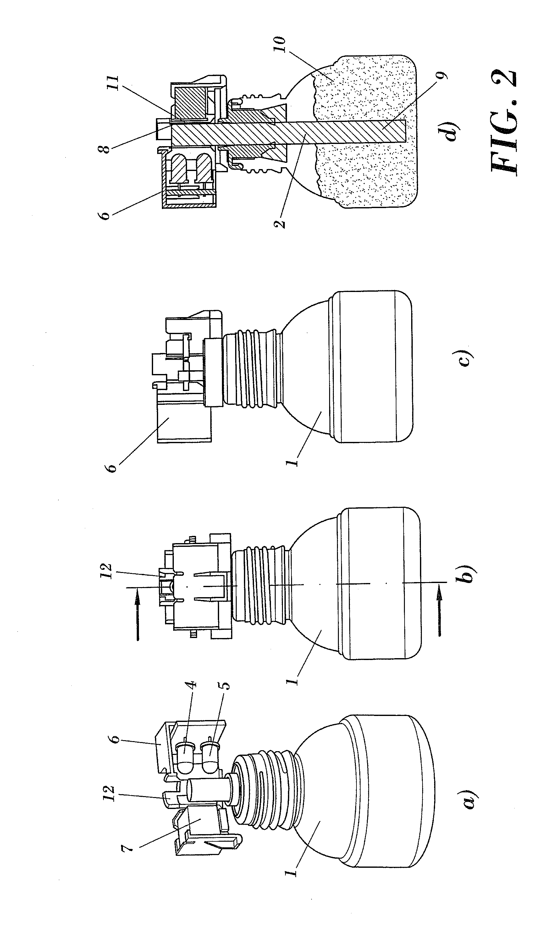 Volatile substance evaporator with substance end-of-life detector