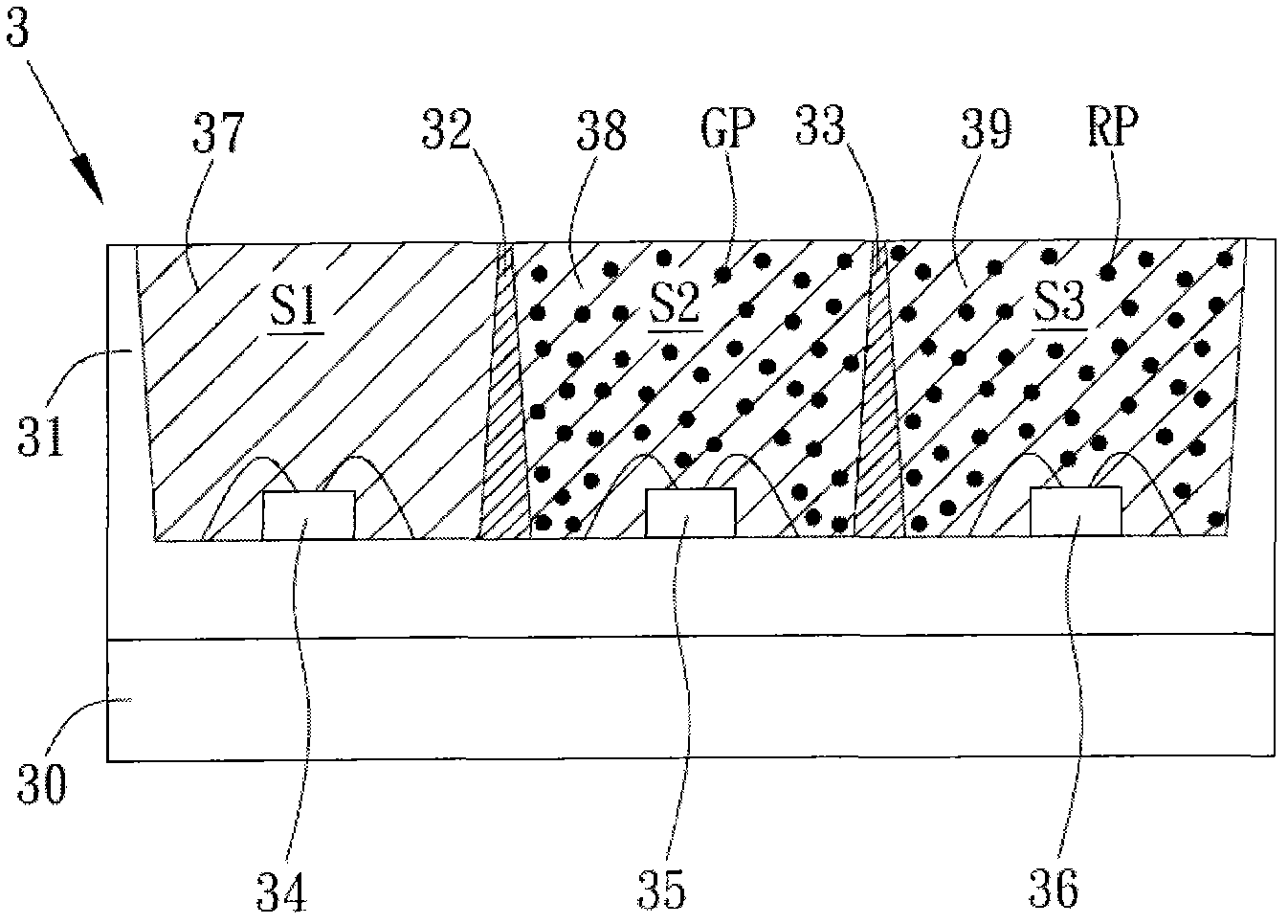 LED apparatus and field sequential display