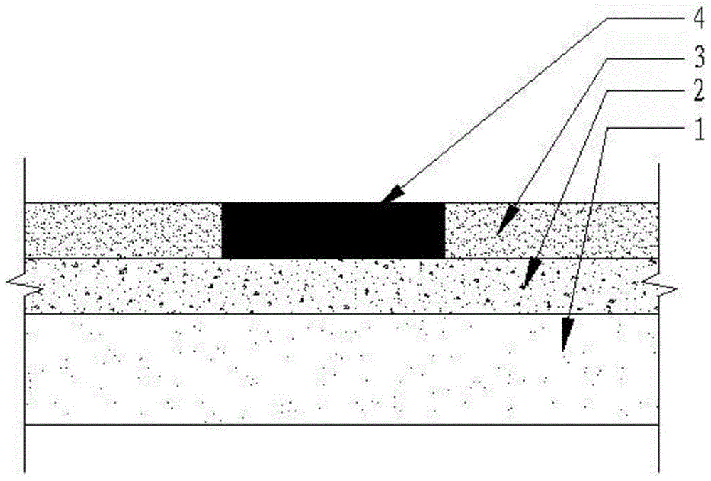 Embedded type road mark