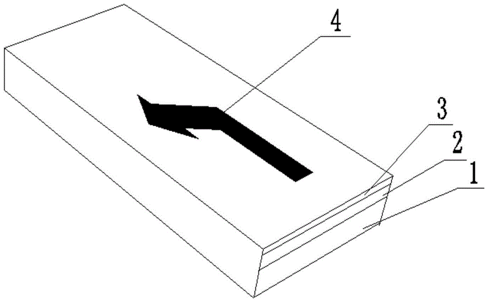 Embedded type road mark