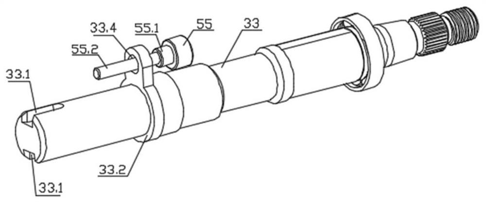 Amphibious steering column for amphibious vehicle