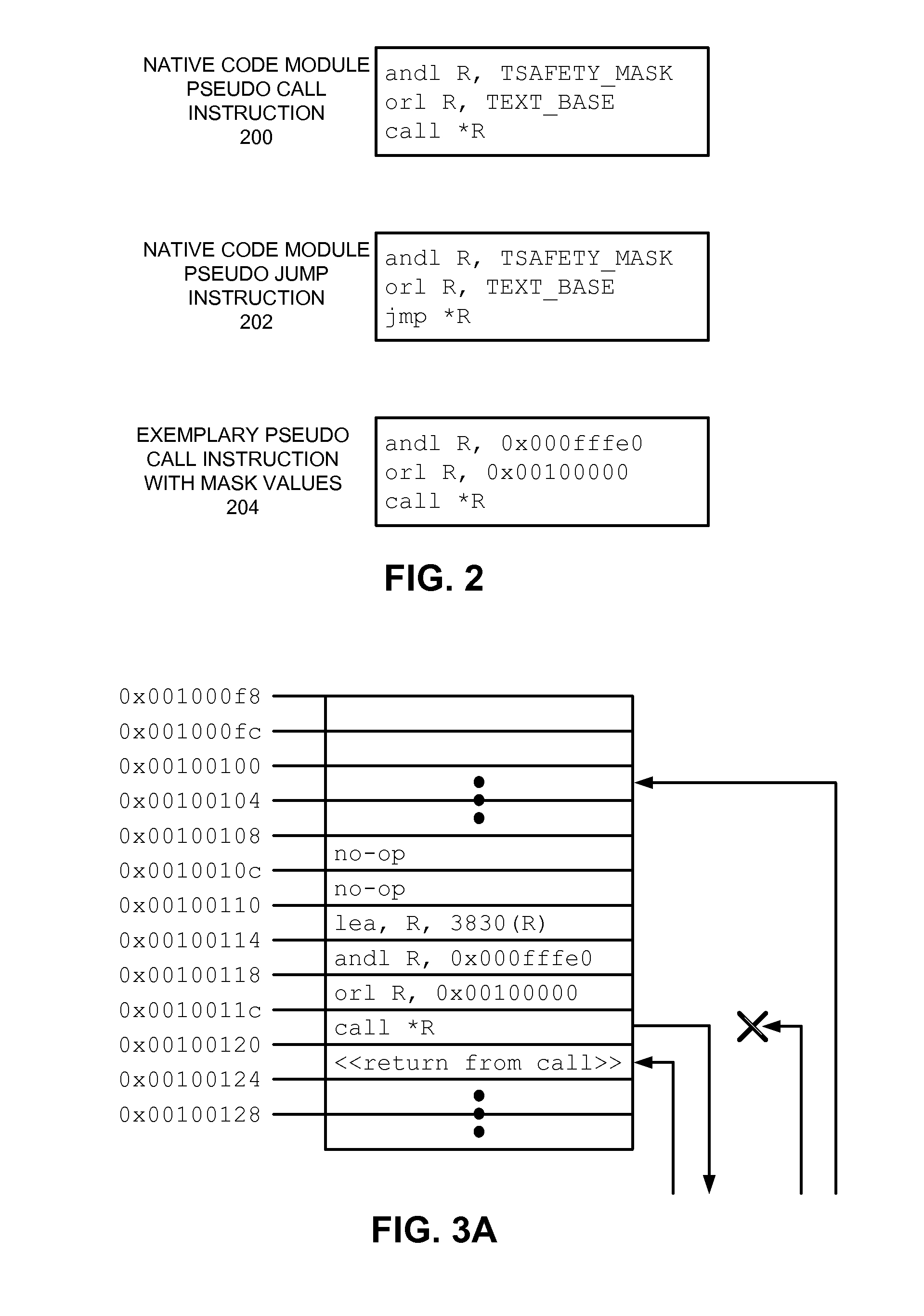 User-level secmentation mechanism that facilitates safely executing untrusted native code