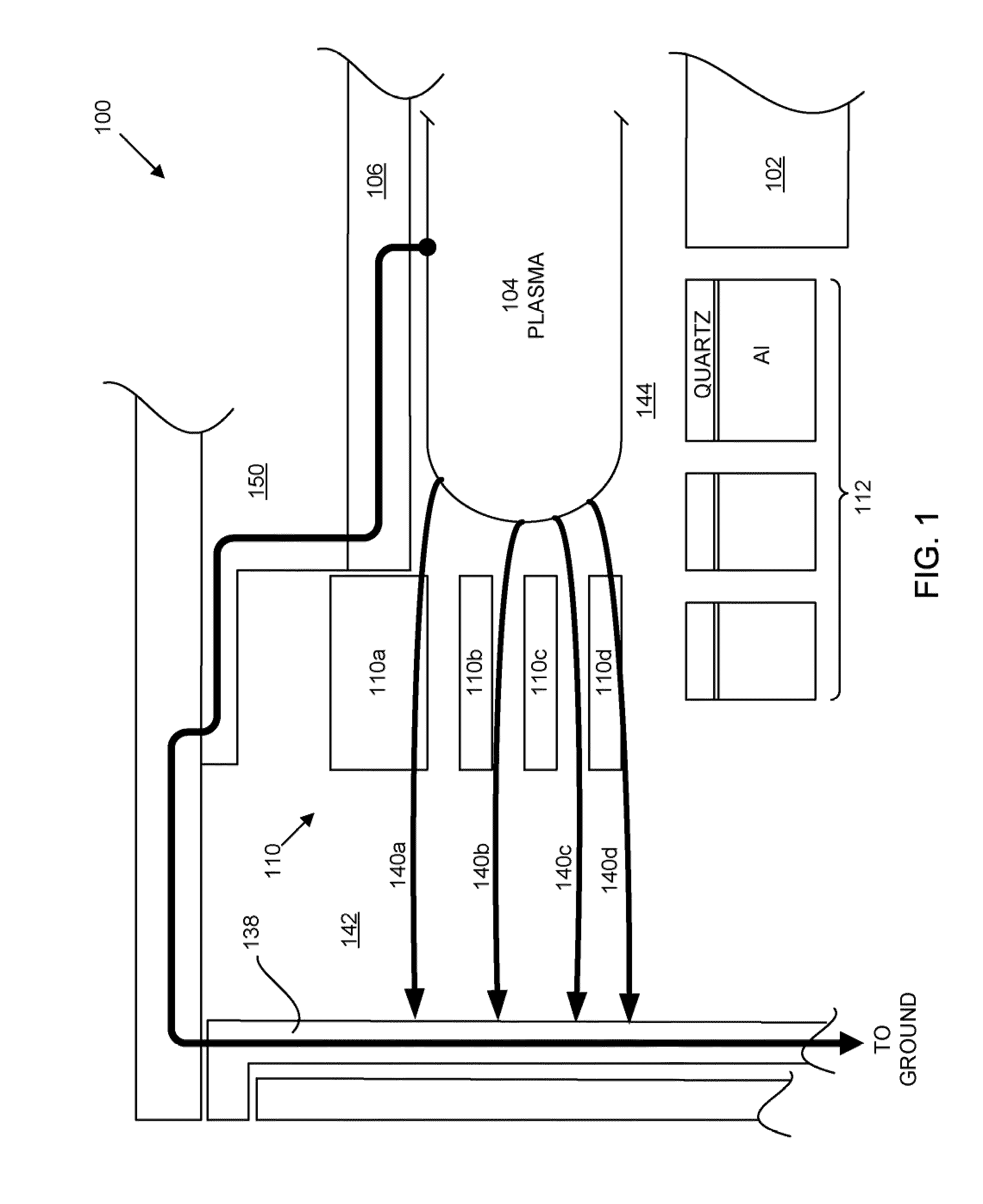 Plasma confinement structures in plasma processing systems