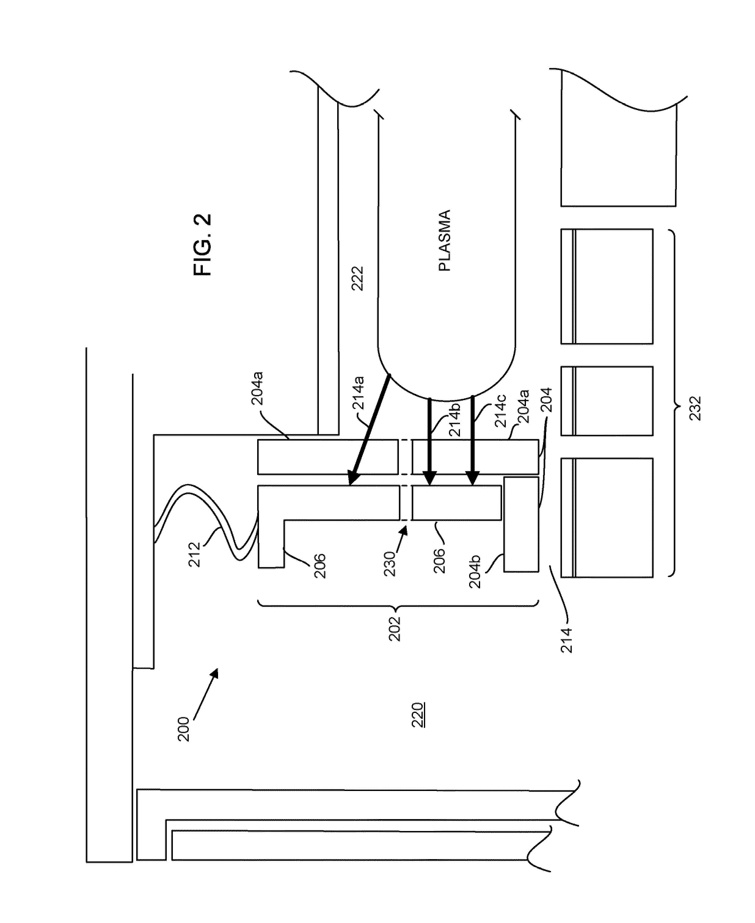 Plasma confinement structures in plasma processing systems