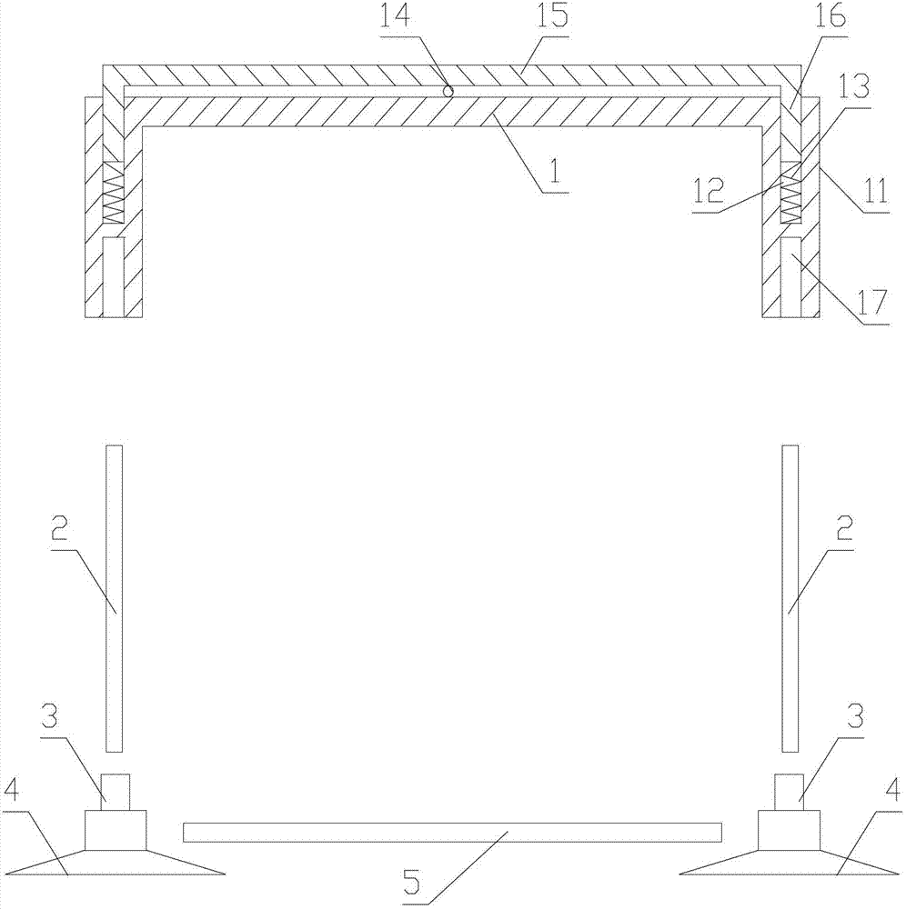 Improved structure of combined clothes rack