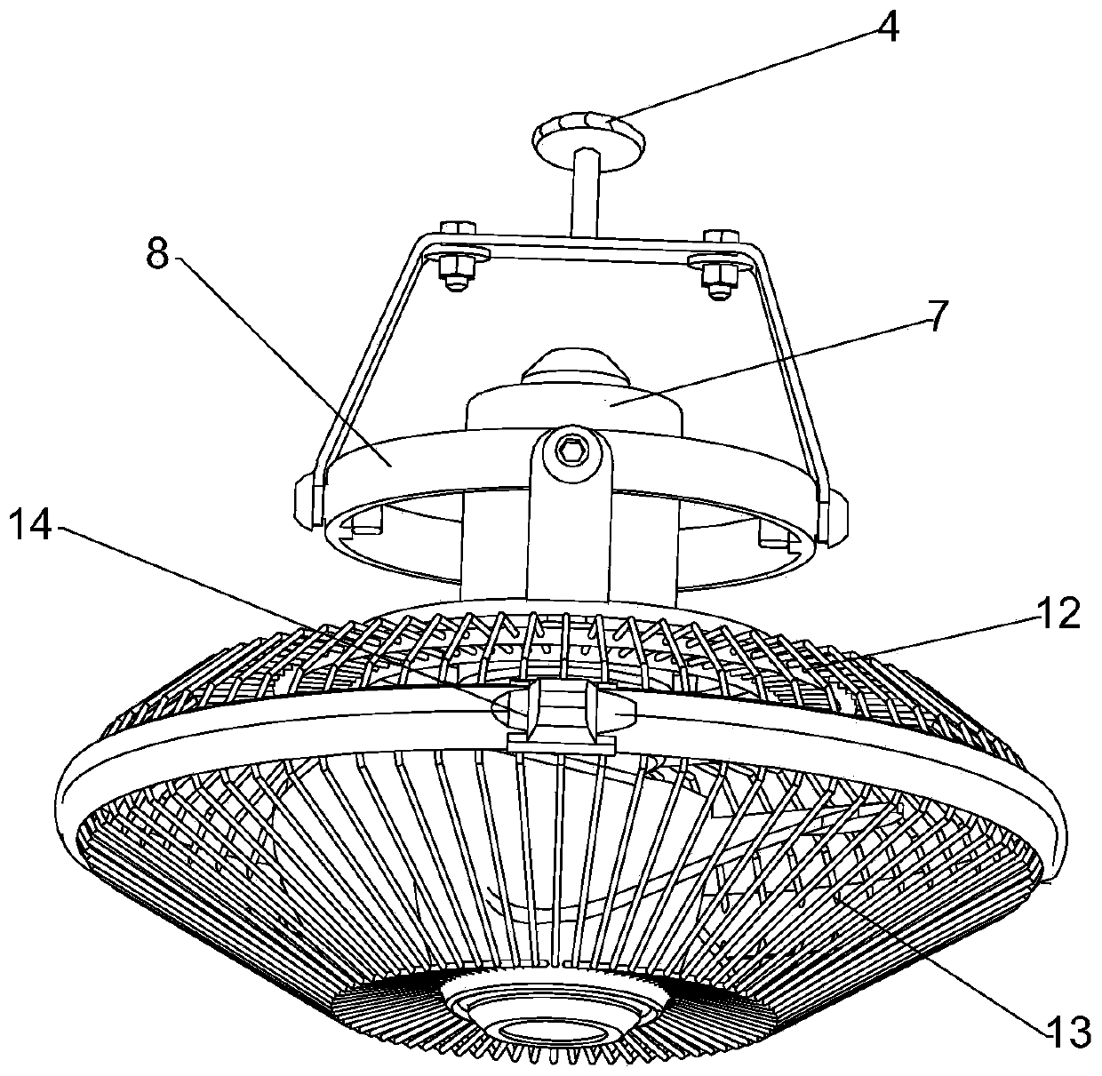 Multifunctional ceiling fan