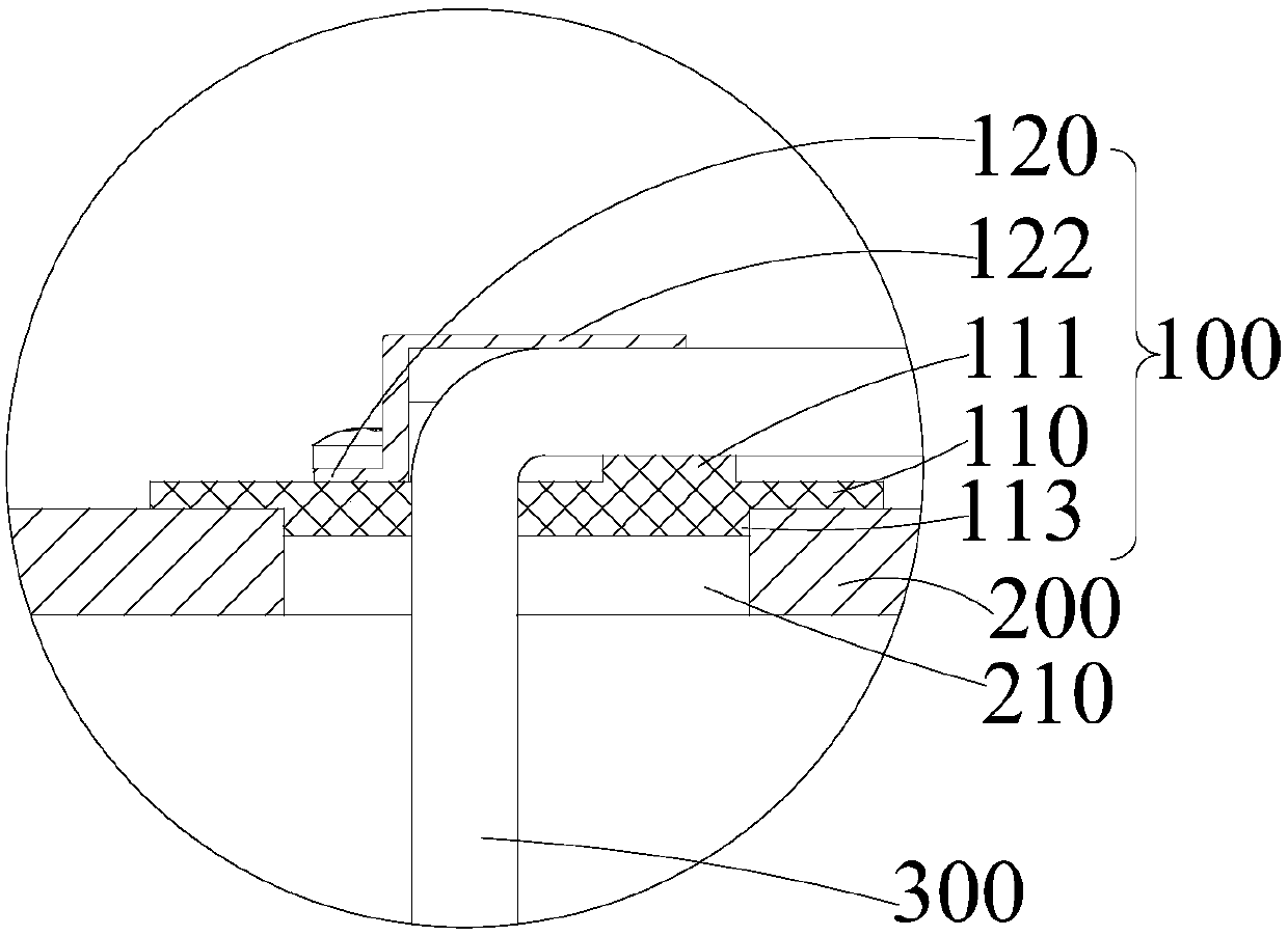 Motor and its outlet protection structure