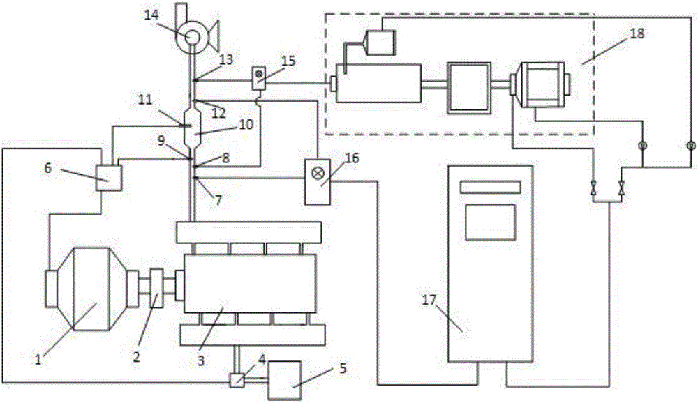 Cuprous modified zeolite diesel engine emission pollutant oxidation and purification catalyst