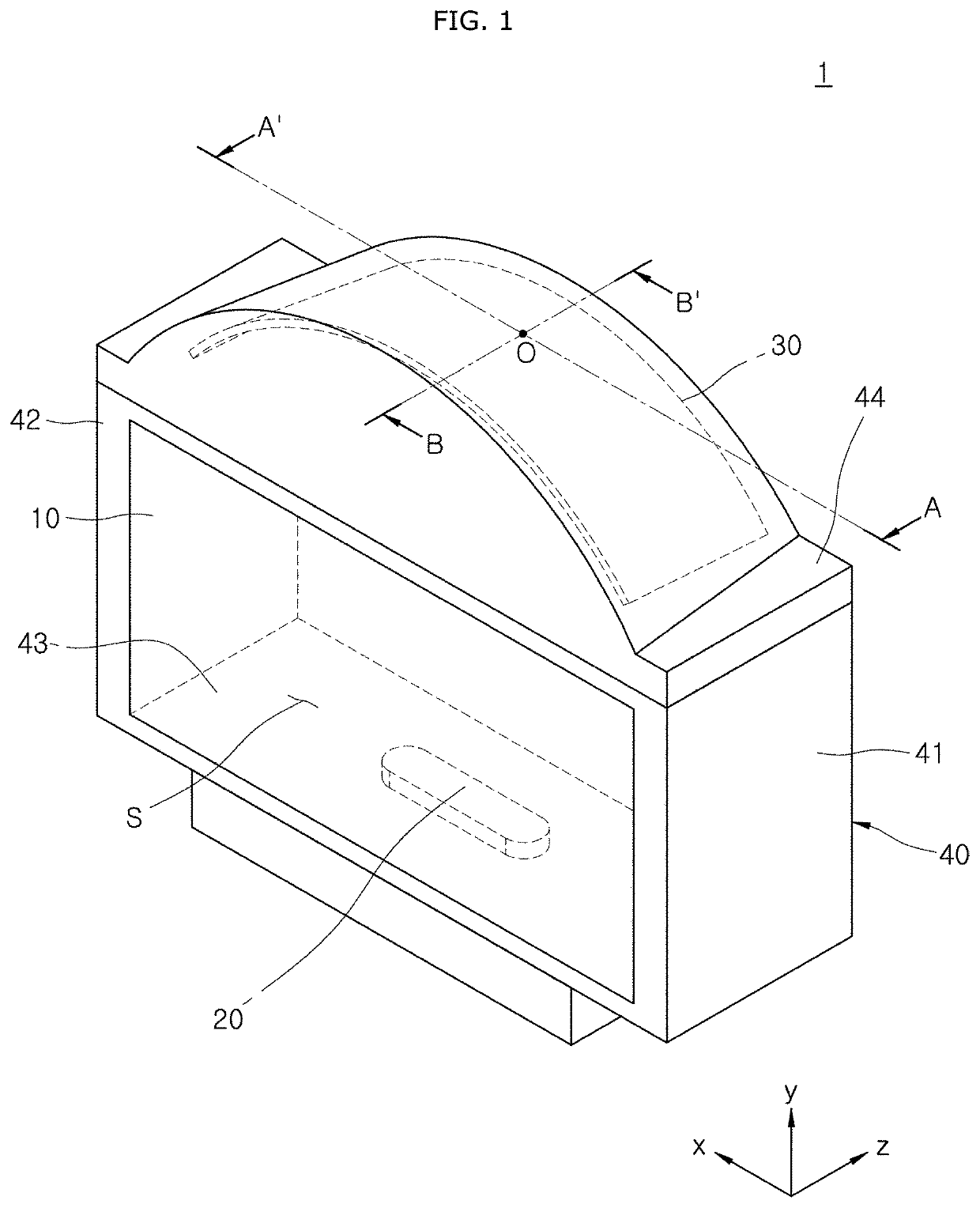 3D hologram image producing lamp for vehicle